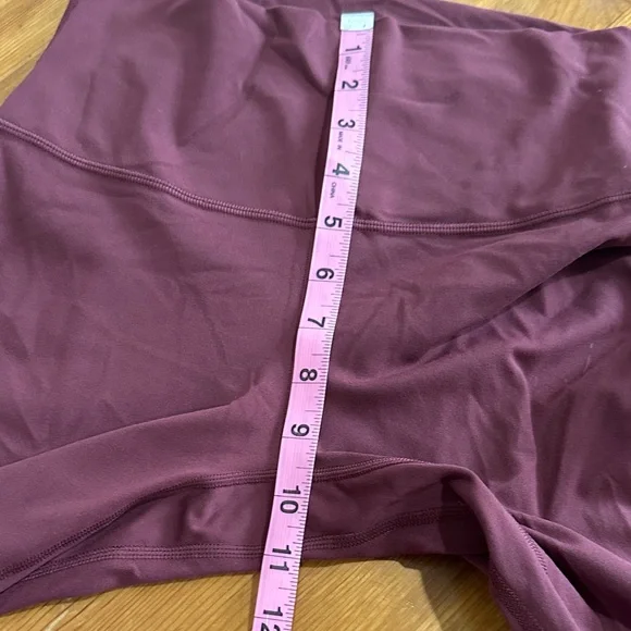 Lululemon Athletica Burgundy Leggings - Picture 7 of 9